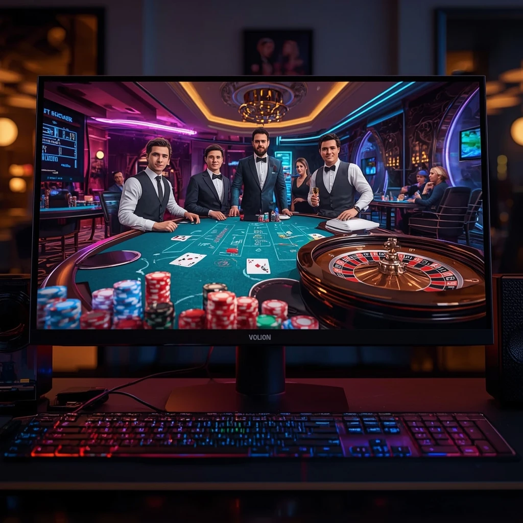 online Baccarat game at Vulkanvegas Casino