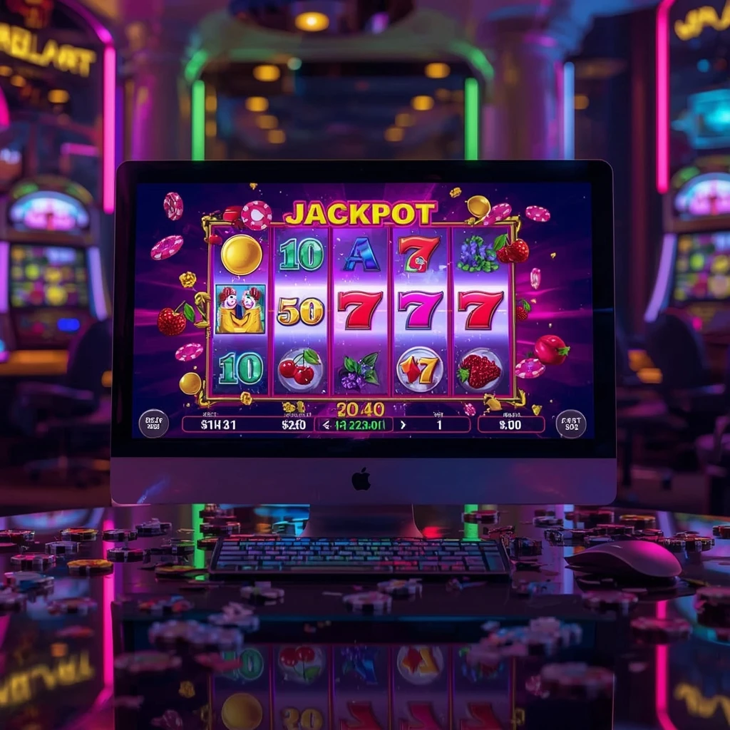 slots on monitor VULKANVEGAS CASINO